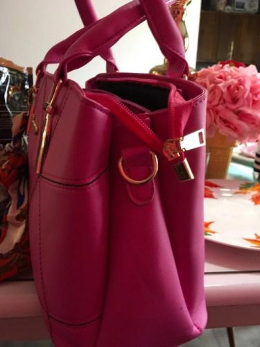 2021 MCB SUMMER SUPERIOR LEATHER HANDBAG WITH SILK CRAFT photo review